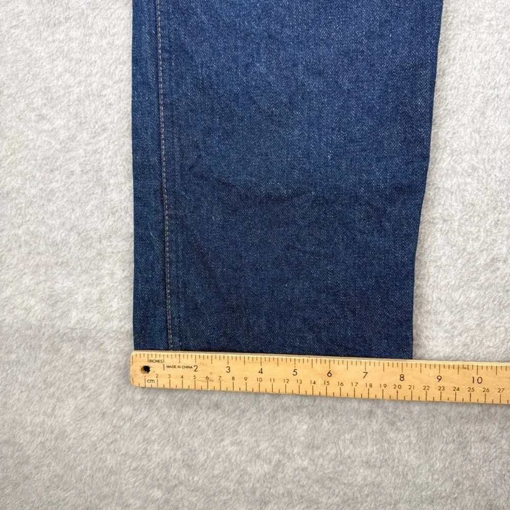 Wrangler Jeans Mens 34X30 Blue Denim Cowboy Cut Original Fit USA Made Vintage